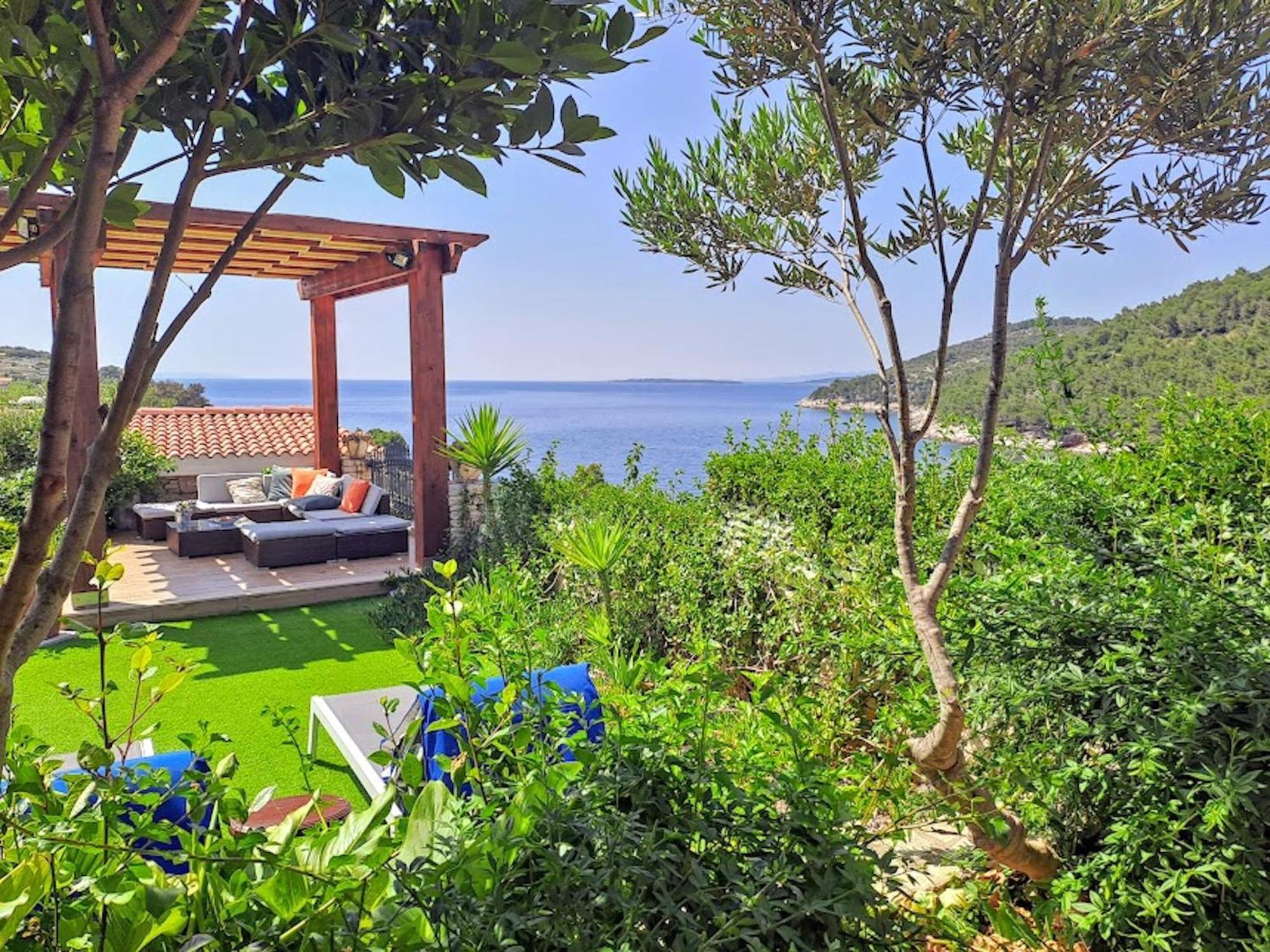 Villa Stone House Poplat Vela Luka Zewnętrze zdjęcie