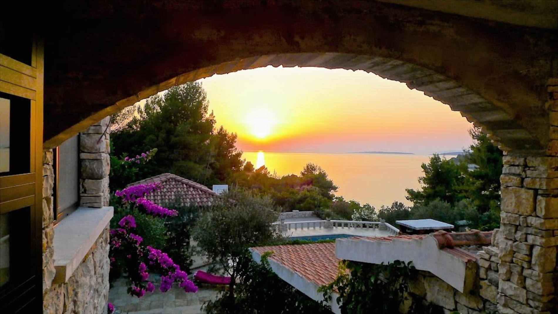 Villa Stone House Poplat Vela Luka Zewnętrze zdjęcie