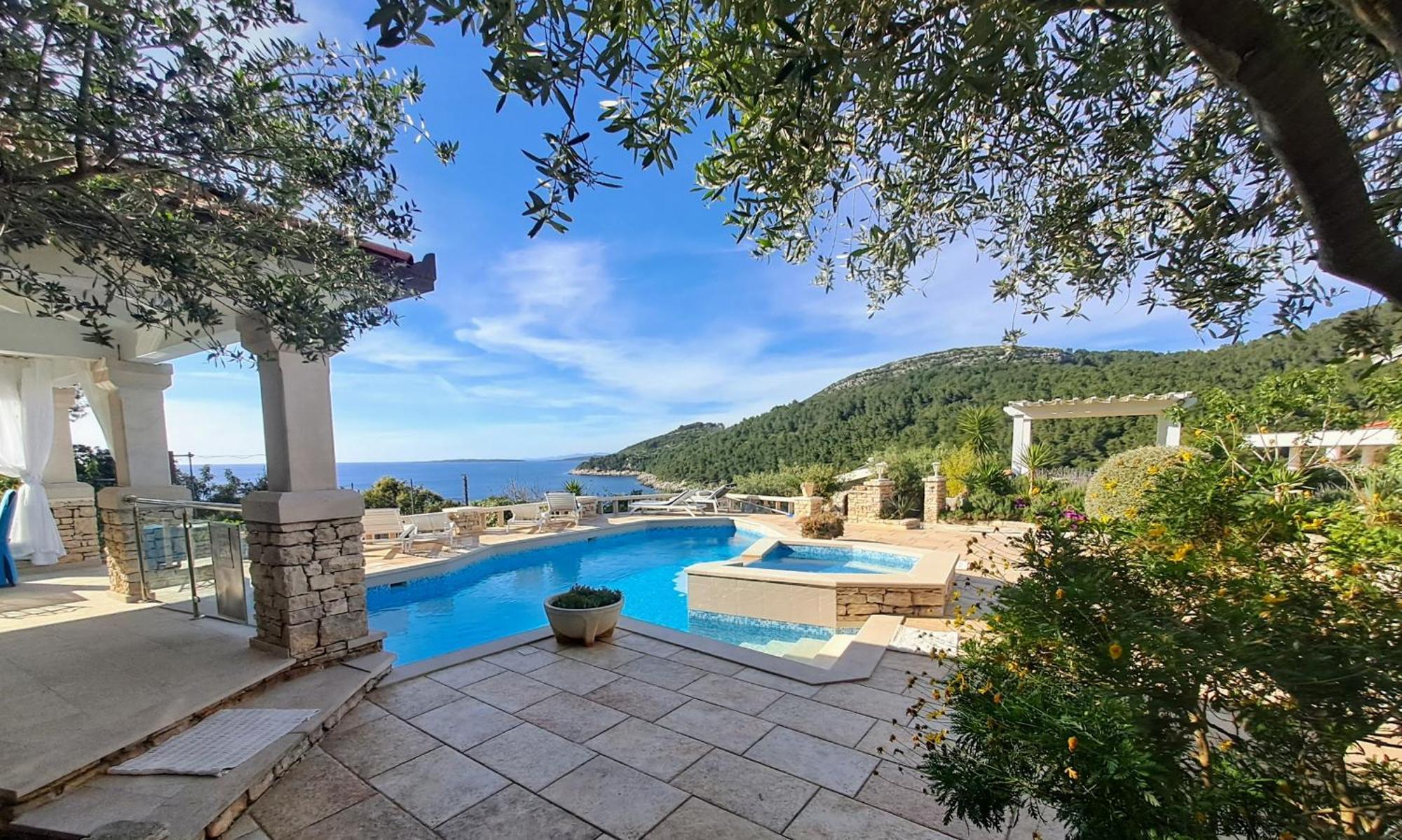 Villa Stone House Poplat Vela Luka Zewnętrze zdjęcie