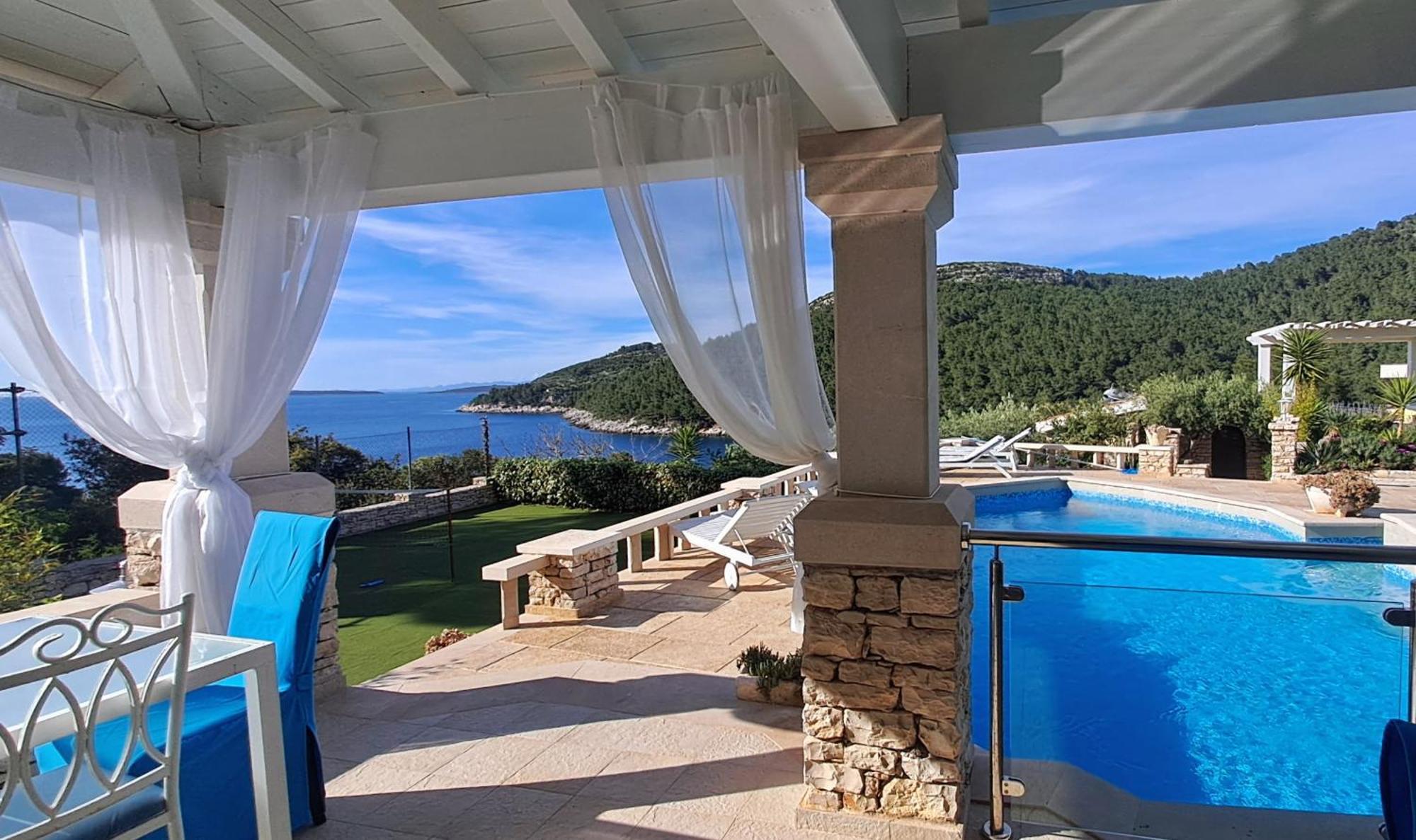 Villa Stone House Poplat Vela Luka Zewnętrze zdjęcie